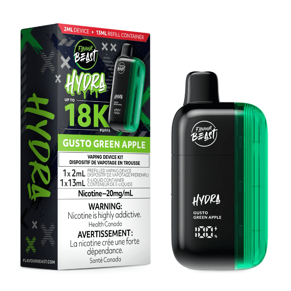 Beast Hydra 18K GUSTO GREEN APPLE